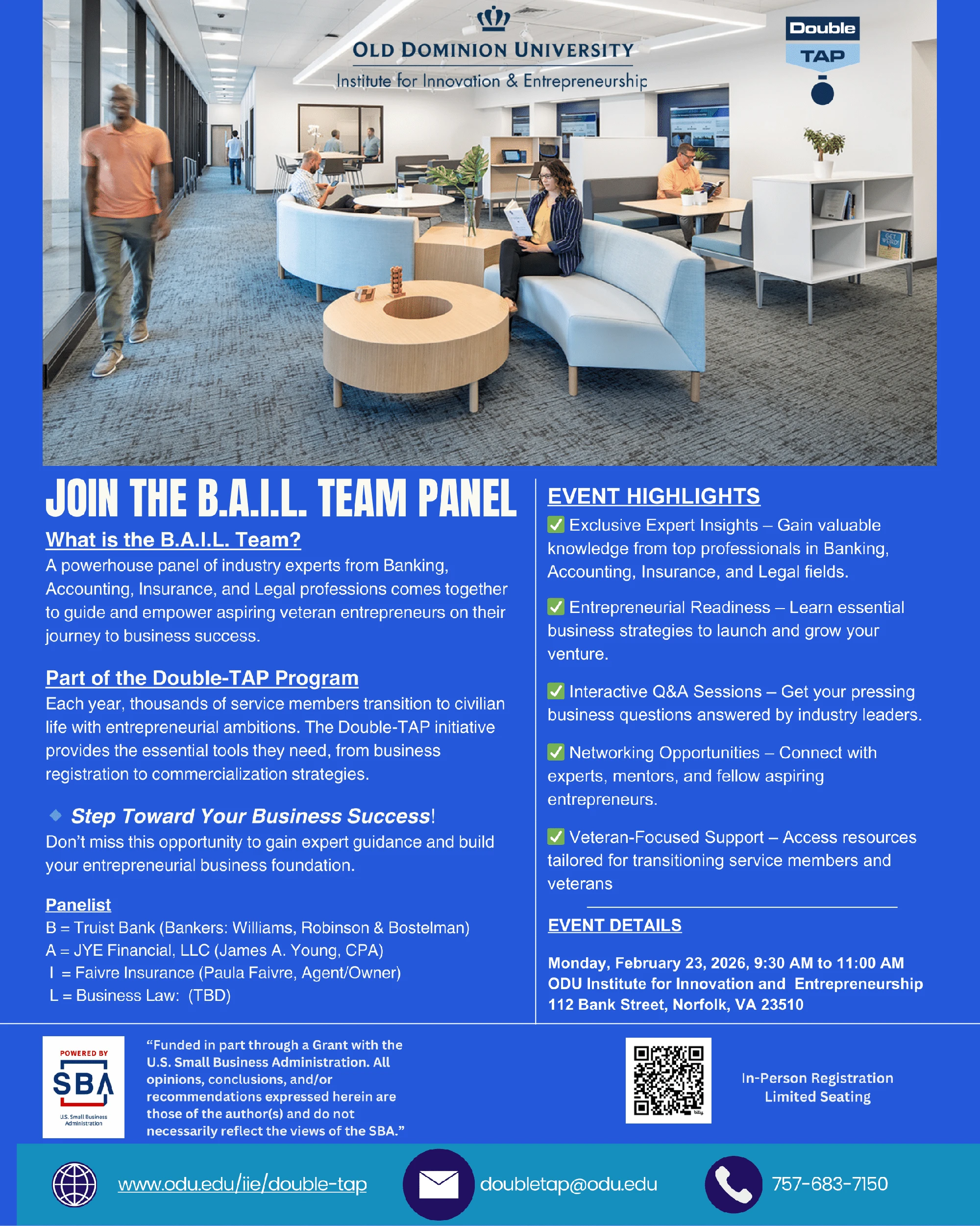 BAIL Team flyer